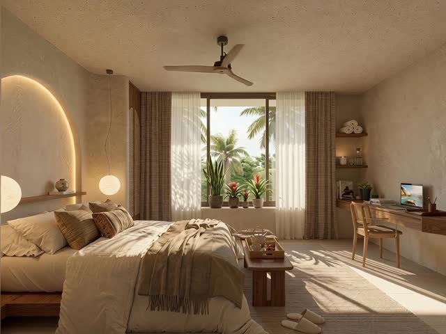 The luxury of calm.
